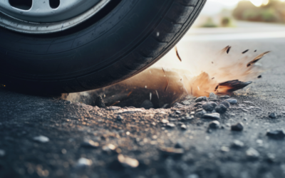 Who is liable in an accident caused by a pothole?